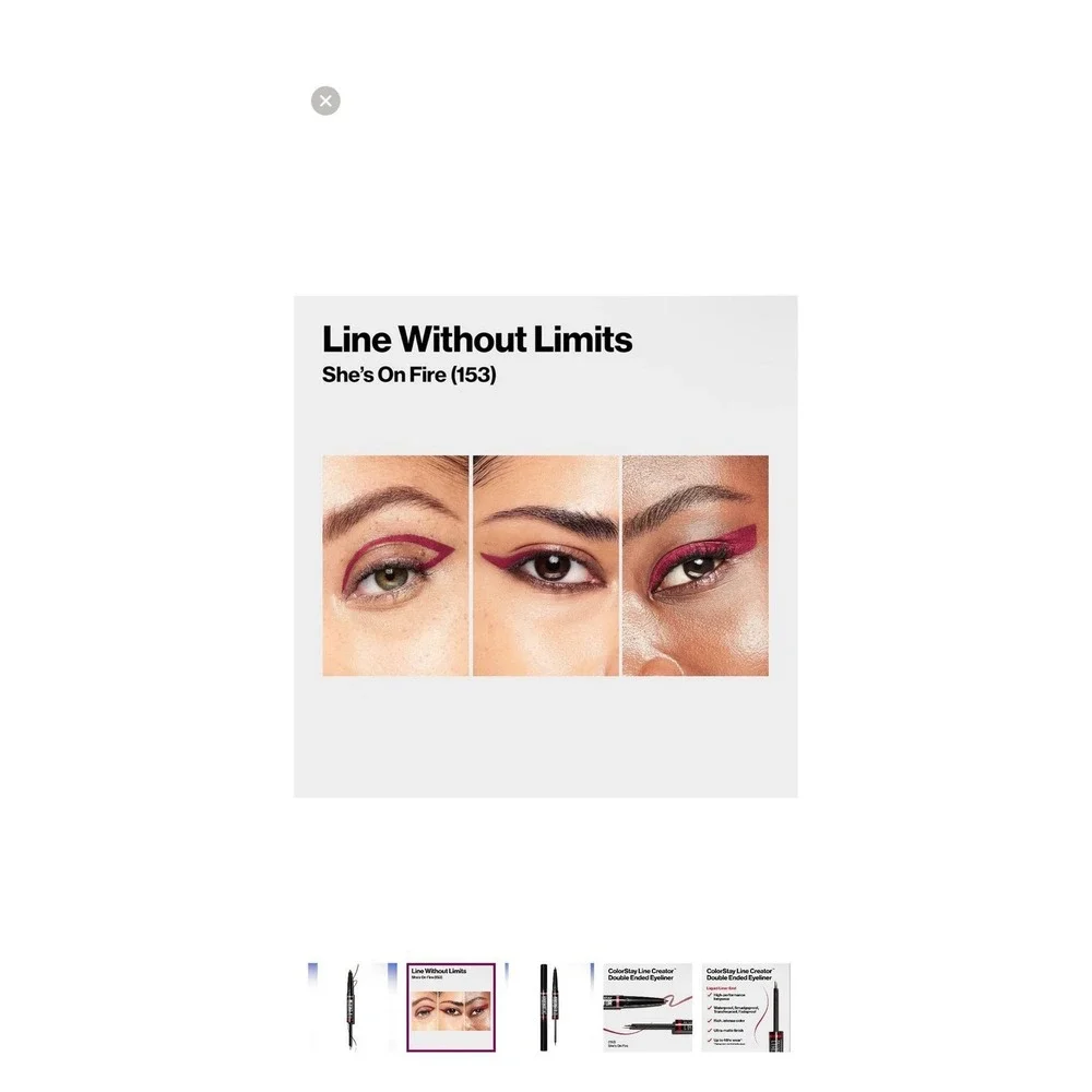 5-Pack REVLON Liquid Eyeliner & Smoky Kohl Pencil, 153 She's On Fire